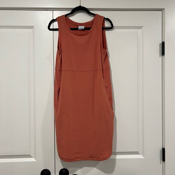 Columbia Women's Activewear Dress with Pockets Light‎ Orange Size Small - Picture 1 of 10